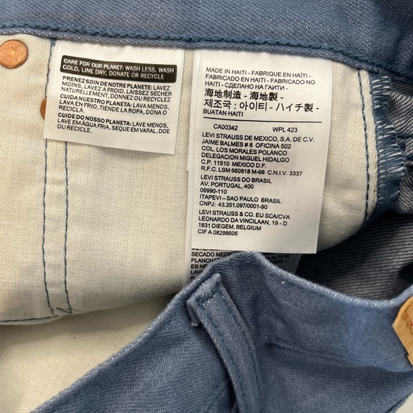 Levi's Men's 501 Original Shrink to Fit Jeans NWOT W30 L32 - Picture 7 of 10